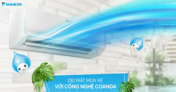 Điều H&ograve;a Treo Tường Daikin Inverter 1 Chiều 8.500 BTU (FTKC25UAVMV/RKC25UAVMV) tốt nhất