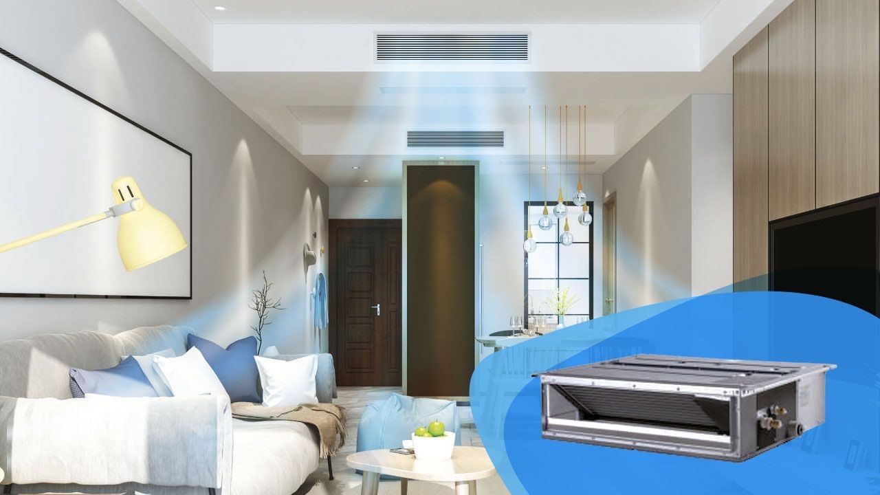 Dàn lạnh nối ống gió multi daikin inverter 2 chiều 12.000 BTU (CDXP35RVMV) tiết kiệm